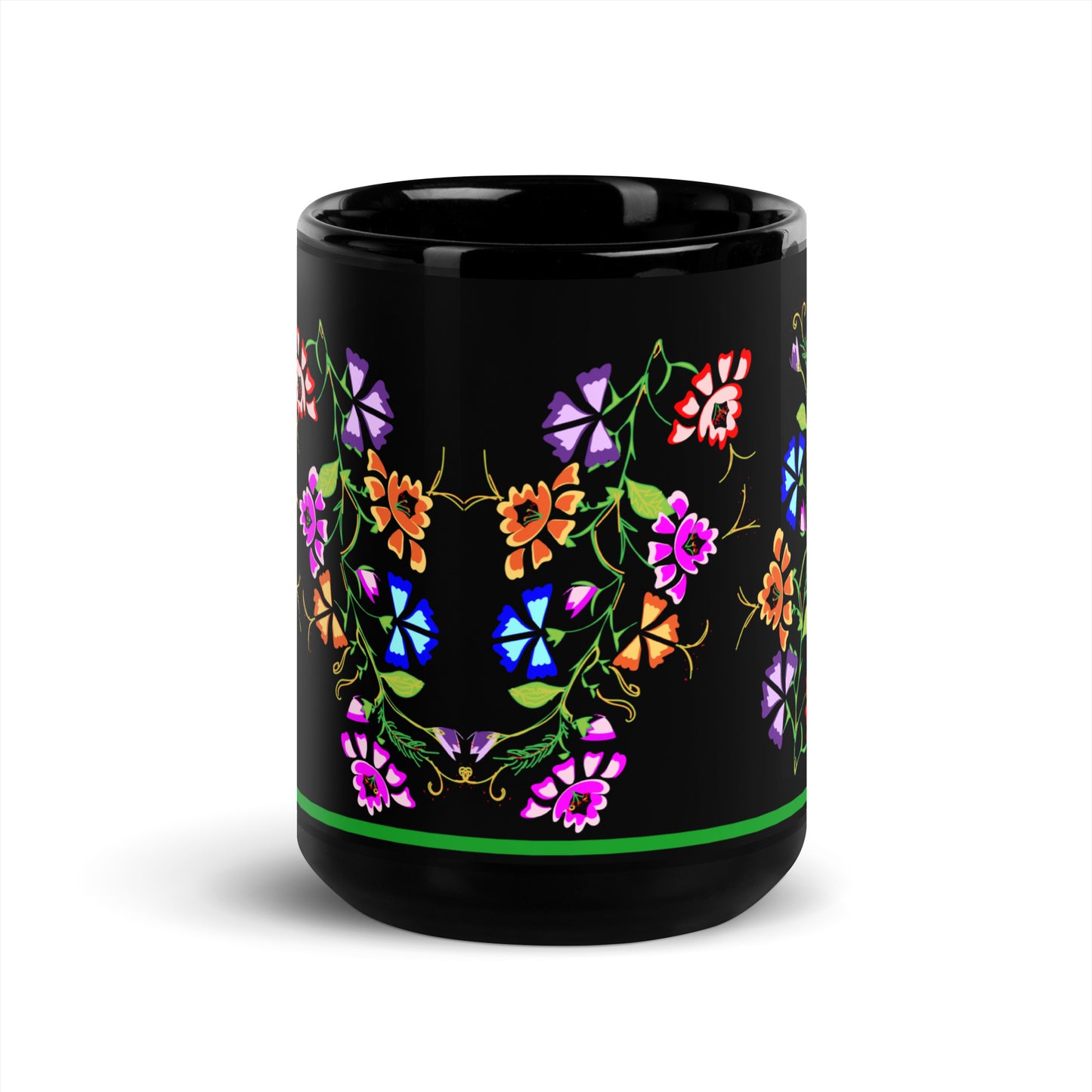 Black Glossy Mug