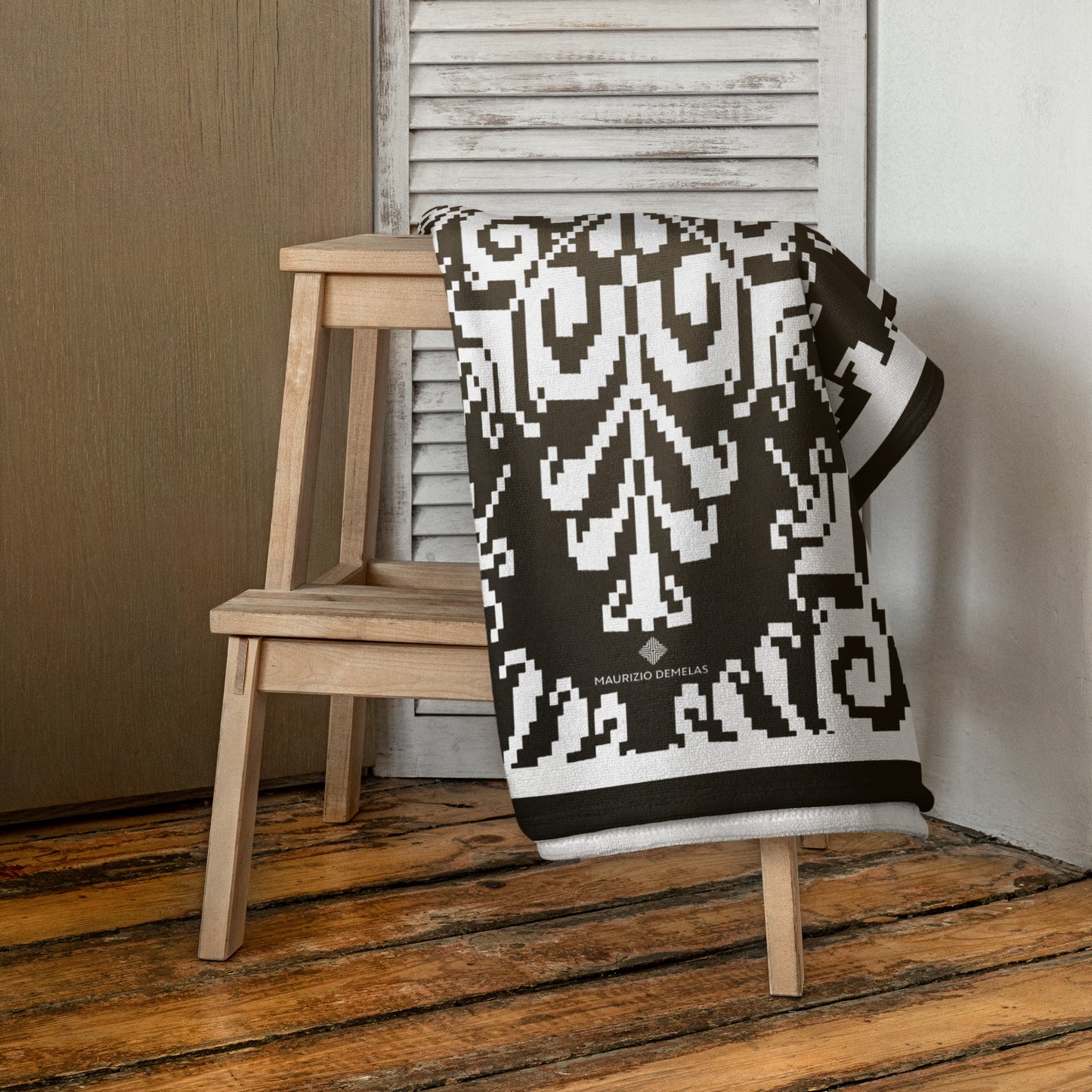 Pisotccu fumo bianco, beach towel