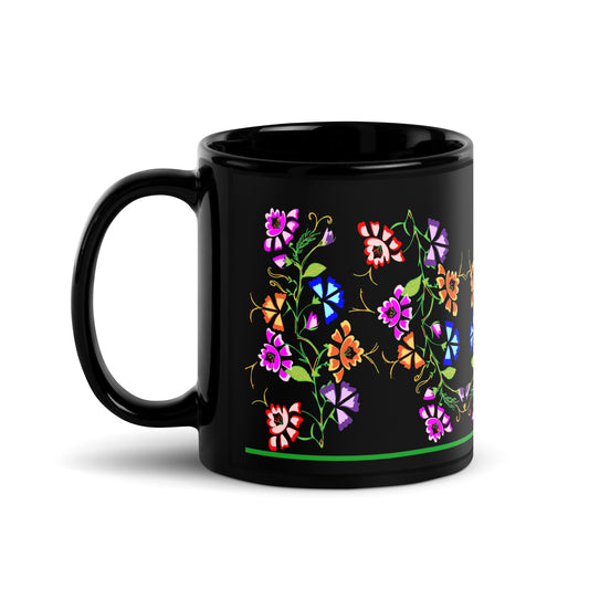 Black Glossy Mug