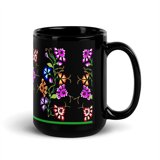Black Glossy Mug
