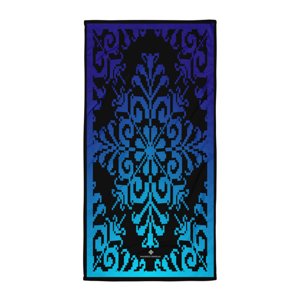 Pistoccu bleu, beach towel