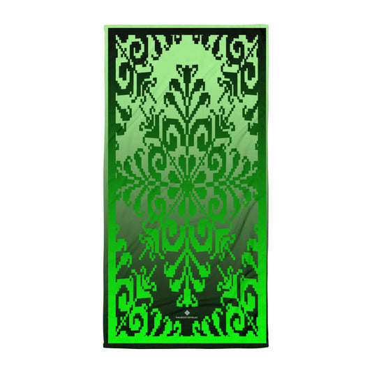Pistoccu green, beach towel
